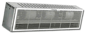 Standard recessed range - Water heated air curtains - Commercial recessed range