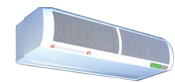 Standard range T1000 - Electrically heated air curtains - Commercial range