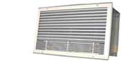 T600/T800ER range - Electrically heated air curtains - Commercial recessed range