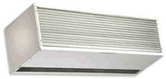 PSI range - Industrial electrical heated air curtain