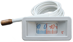 Thermomètre rectangulaire -40°C à +40°C - KDAR-TF901L