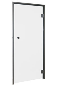 Custom-made hammam door with aluminum profiles - LS-Px00